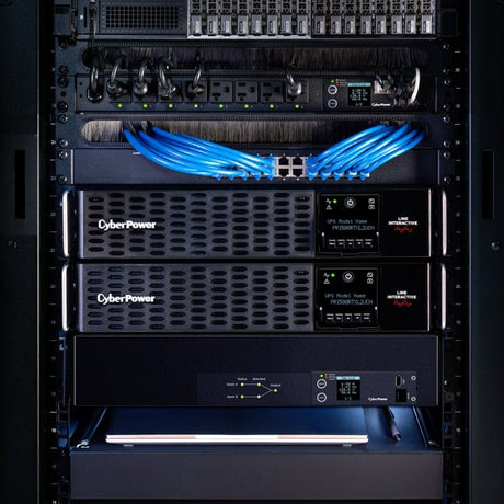CYBERPOWER UPS CyberPower Smart App Sinewave uninterruptible power supply (UPS) Line-Interactive 1.5 kVA 1500 W 8 AC outlet(s) - PR1500RTXL2UCN