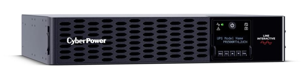 CYBERPOWER UPS CyberPower Smart App Sinewave uninterruptible power supply (UPS) Line-Interactive 1.5 kVA 1500 W 8 AC outlet(s) - PR1500RTXL2UCN