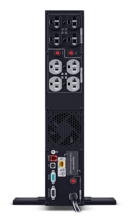 CYBERPOWER UPS CyberPower Smart App Sinewave uninterruptible power supply (UPS) Line-Interactive 2 kVA 2000 W 8 AC outlet(s) - PR2000RT2UC