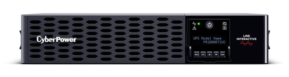 CYBERPOWER UPS CyberPower Smart App Sinewave uninterruptible power supply (UPS) Line-Interactive 2 kVA 2000 W 8 AC outlet(s) - PR2000RT2UC
