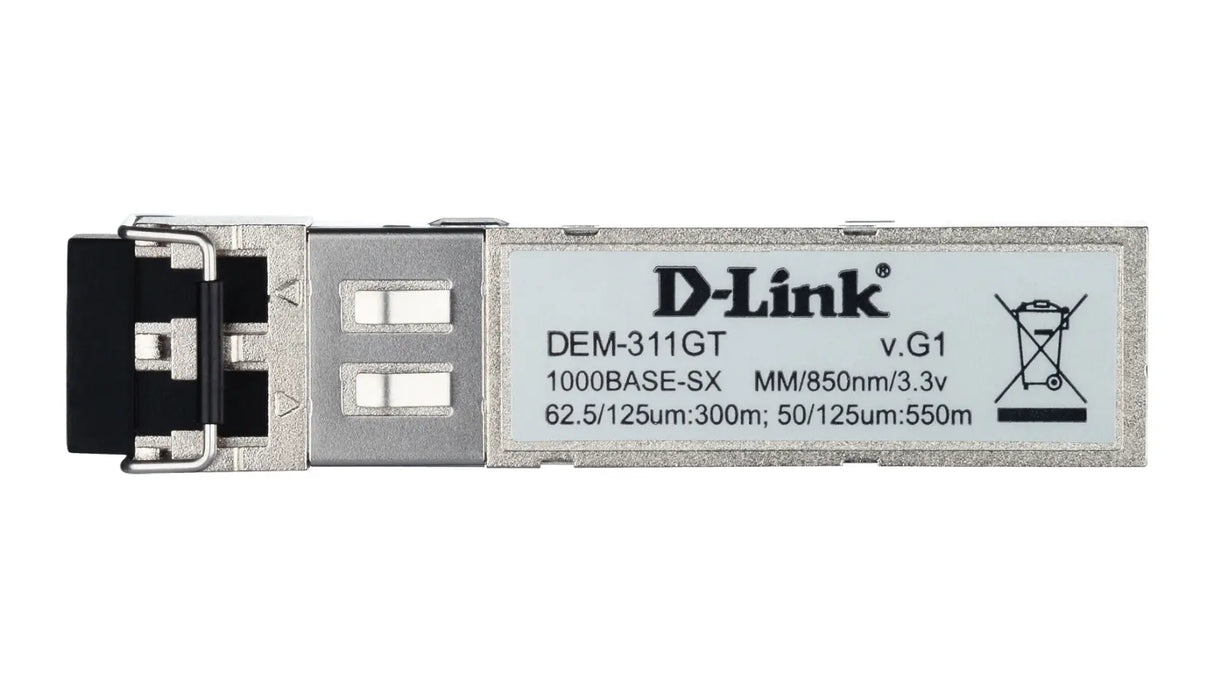 D-LINK D-Link 1-port Mini-GBIC SFP to 1000BaseSX, 550m for all - DEM-311GT