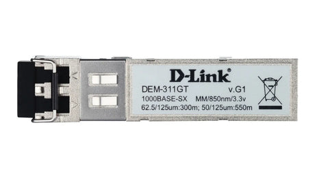 D-LINK D-Link 1-port Mini-GBIC SFP to 1000BaseSX, 550m for all - DEM-311GT