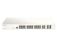 D-LINK D-Link 28-Port Gigabit PoE+ Nuclias Smart Managed Switch including 4x 1G Combo Ports, 193W - DBS-2000-28P