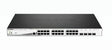 D-LINK D-Link 28-Port Gigabit PoE+ Smart Managed Switch including 4 x 100/1000Mbps Combo Ports - DGS-1210-28MP