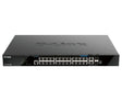 D-LINK D-Link 28-Port Gigabit Stackable POE+ Smart Managed Switch with 2 x 10GBase-T & 2 x 10G SFP+ - DGS-1520-28MP