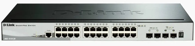 D-LINK D-Link 28-Port Gigabit Stackable Smart Managed Switch including 4 x 10G SFP+ - DGS-1510-28X