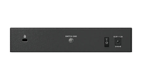 D-LINK D-Link DGS-1008P network switch Unmanaged Gigabit Ethernet (10/100/1000) Power over Ethernet (PoE) Black - DGS-1008P