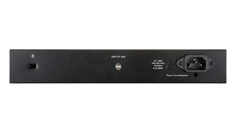 D-LINK D-Link DGS-1024D network switch Unmanaged Gigabit Ethernet (10/100/1000) 1U Black, Silver - DGS-1024D