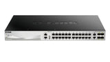 D-LINK D-Link DGS-3130-30TS network switch Managed L3 Gigabit Ethernet (10/100/1000) Black, Grey - DGS-3130-30TS