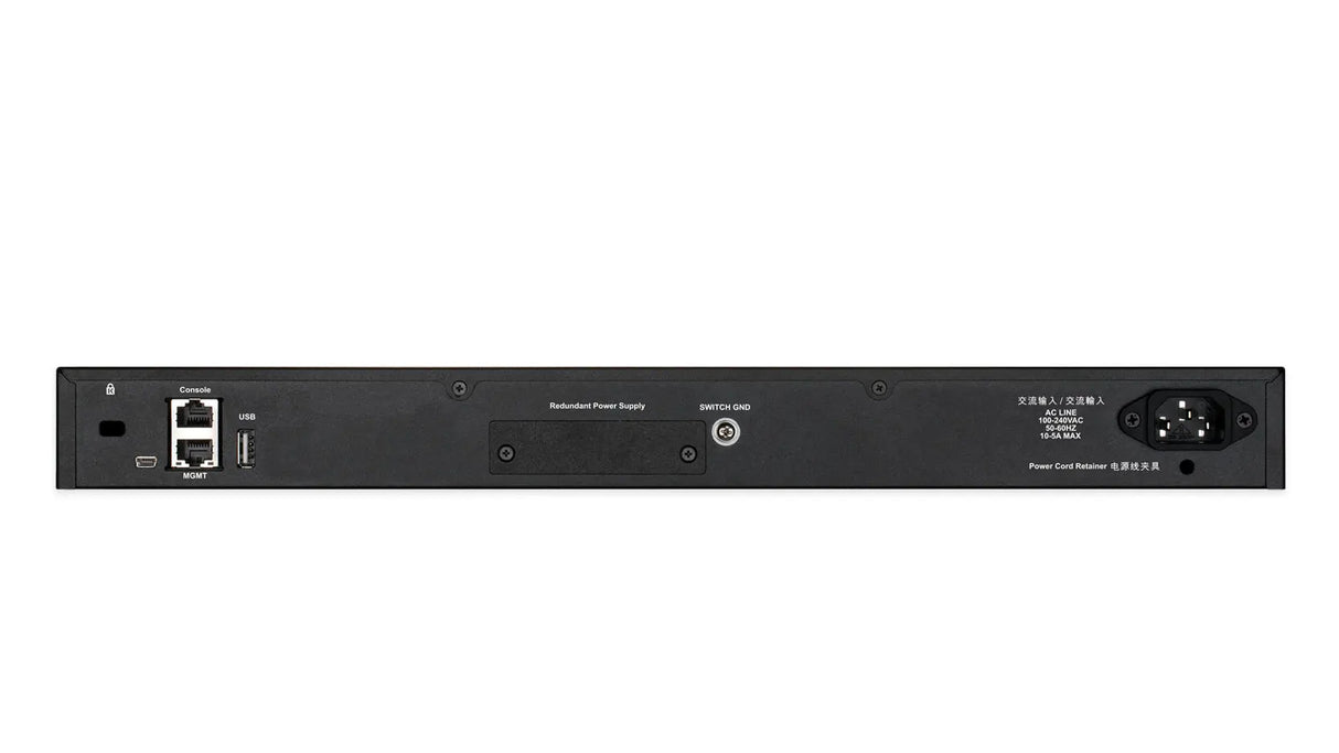 D-LINK D-Link DGS-3130-54PS Managed L3 Gigabit Ethernet (10/100/1000) Power over Ethernet (PoE) Black, Grey - DGS-3130-54PS