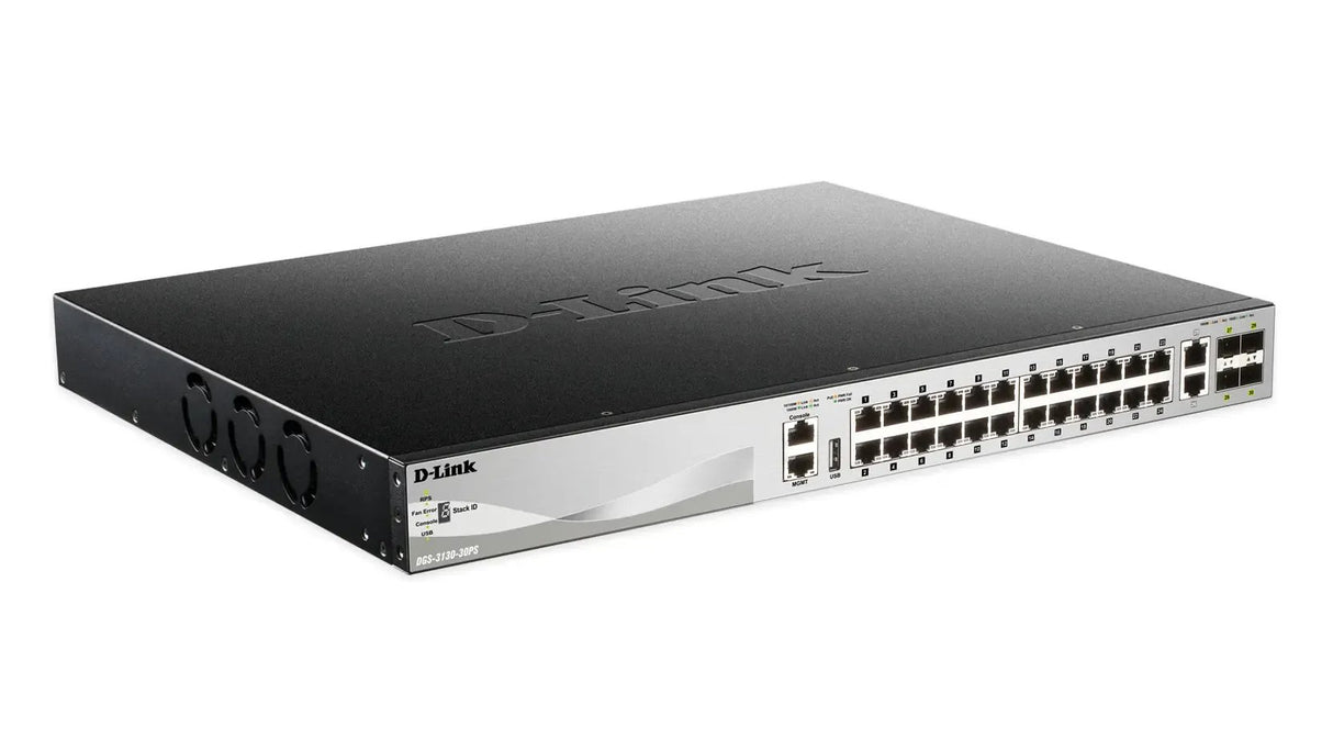 D-LINK D-Link DGS-3130 Series Gigabit Layer 3 Stackable Managed Switches - DGS-3130-30PS