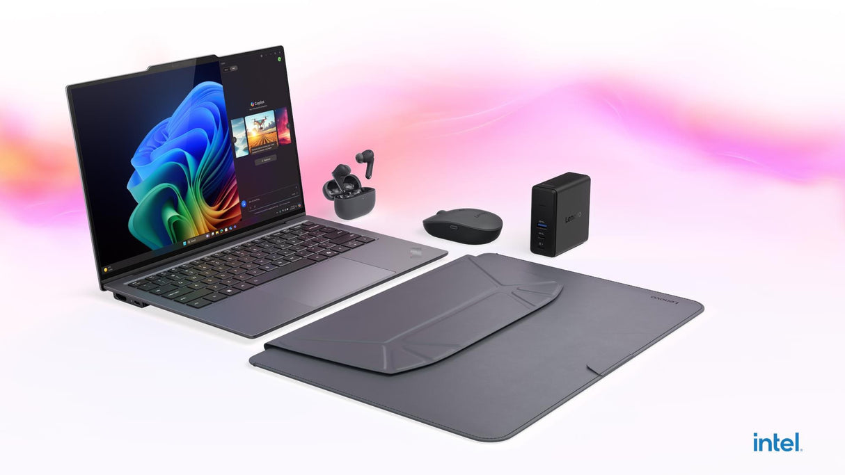 Lenovo ThinkPad X9-14 Gen 1 Aura Edition Copilot+ PC Intel Core Ultra 5 226V Laptop 35.6 cm (14") WUXGA 16 GB LPDDR5x-SDRAM 512 GB SSD Wi-Fi 7 (802.11be) Windows 11 Pro English Grey - 21QA0000US LENOVO