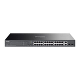 TP-Link ES228GP network switch Managed L2 Gigabit Ethernet (10/100/1000) Power over Ethernet (PoE) Black - ES228GP