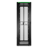 APC NetShelter SX Server Rack Gen 2, 48U, 2258H x 750W x 1200D mm, with Sides, Black - AR3357B2 APC