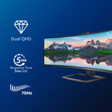 Philips P Line 32:9 SuperWide curved LCD display 499P9H/00 - 499P9H eCommerce Business Prime