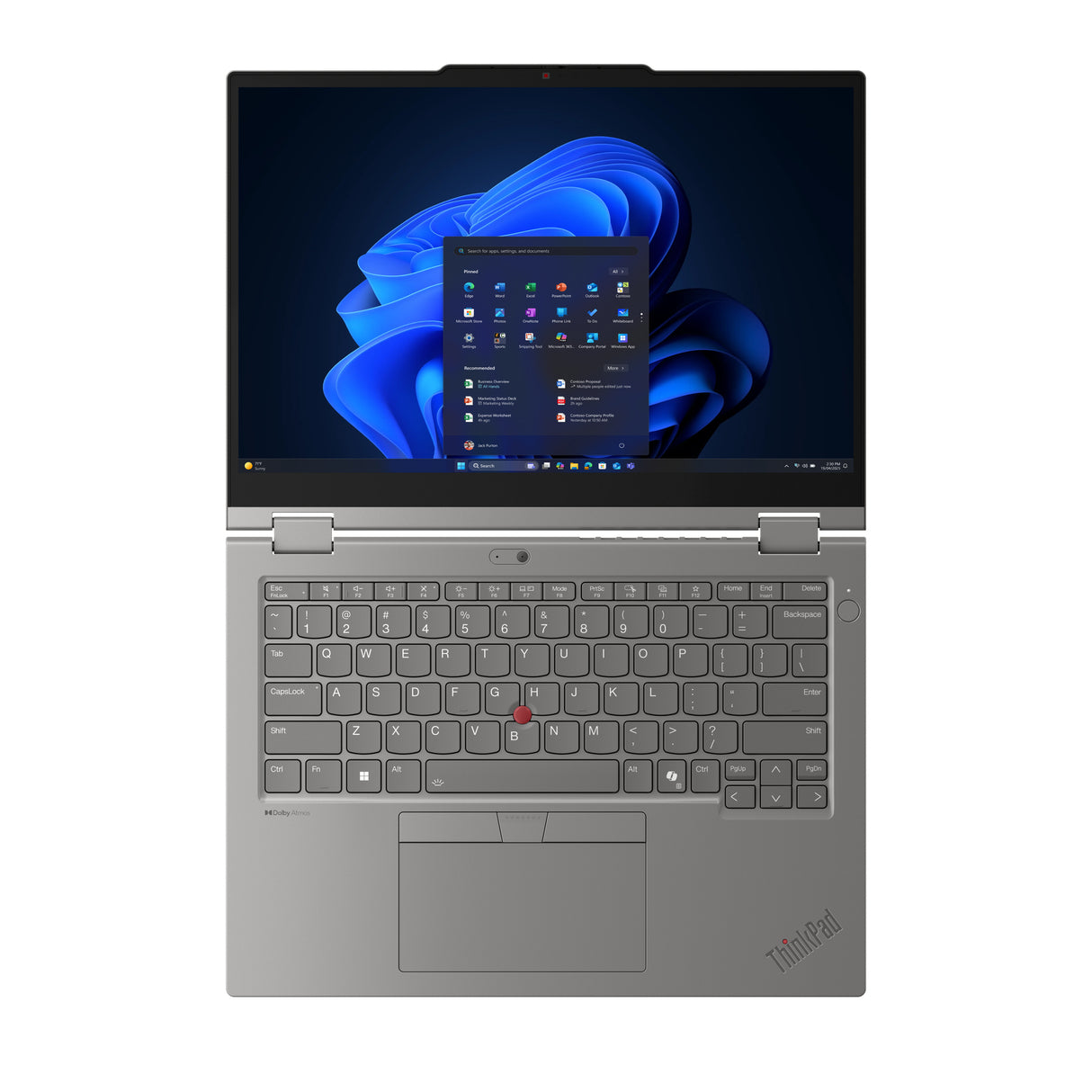 Lenovo ThinkPad L13 2-in-1 Gen 6 (AMD) AMD Ryzen™ 7 250 Hybrid (2-in-1) 33.8 cm (13.3") Touchscreen WUXGA 32 GB LPDDR5x-SDRAM 512 GB SSD Wi-Fi 7 (802.11be) Windows 11 Pro Grey - 21RD000WUS