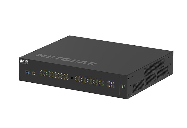 NETGEAR GSM4248UX Managed L2/L3/L4 Gigabit Ethernet (10/100/1000) Power over Ethernet (PoE) 2U Black - GSM4248UX-100NAS