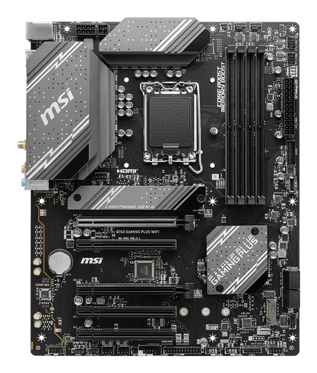 MSI B760 GAMING PLUS WIFI motherboard Intel B760 LGA 1700 ATX - B760GPWIFI