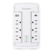 CyberPower CSP6WSUC surge protector White 6 AC outlet(s) 125 V 1.8 m - CSP6WSUC