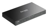 TP-Link Omada ES210GP network switch Managed L2 Gigabit Ethernet (10/100/1000) Power over Ethernet (PoE) DIN rail Black - ES210GP