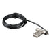 Targus ASP106RGLXS cable lock Silver, Black 2 m - ASP106RGLXS