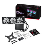 ASUS ROG RYUO IV 360 ARGB Processor All-in-one liquid cooler 12 cm Black - ROG RYUO IV 360 ARGB