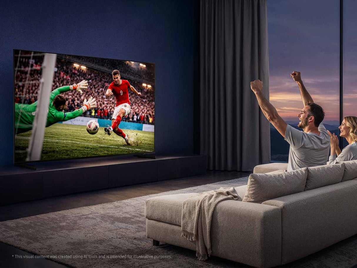 Samsung Micro RGB 4K R85H 139.7 cm (55") 4K Ultra HD Smart TV Wi-Fi Black - MRN55R85HAFXZA