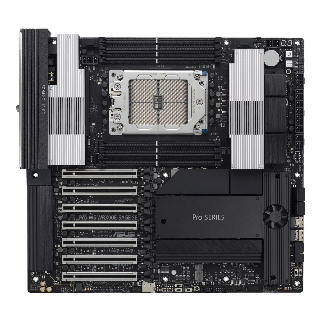 ASUS PRO WS WRX90E-SAGE SE AMD WRX90 Socket sTR5 EEB - PRO WS WRX90E-SAGE SE