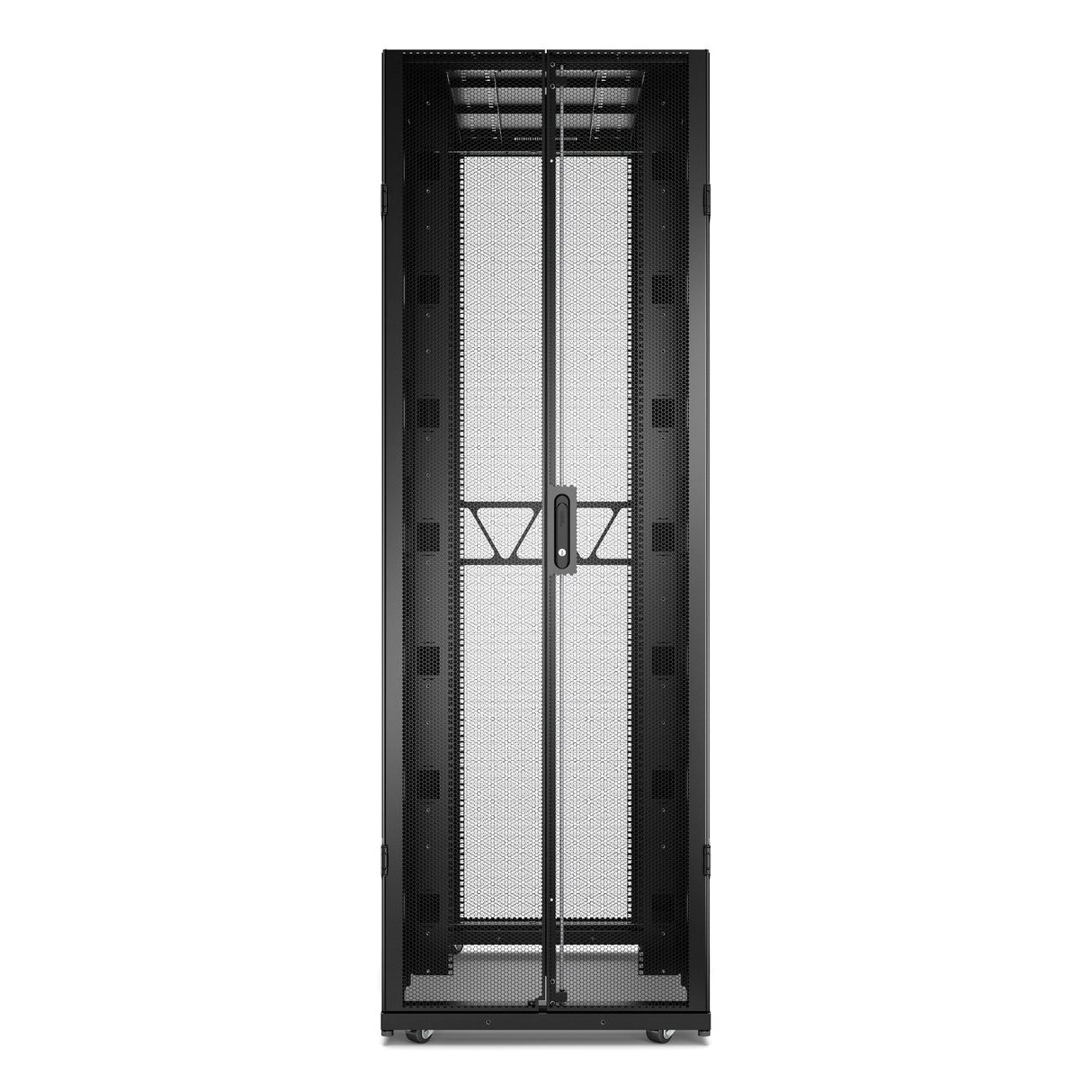 APC NetShelter SX Server Rack Gen 2, 48U, 2258H x 750W x 1200D mm, with Sides, Black - AR3357B2 APC