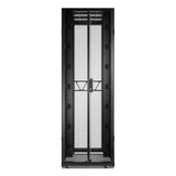 APC NetShelter SX Server Rack Gen 2, 48U, 2258H x 750W x 1200D mm, with Sides, Black - AR3357B2 APC