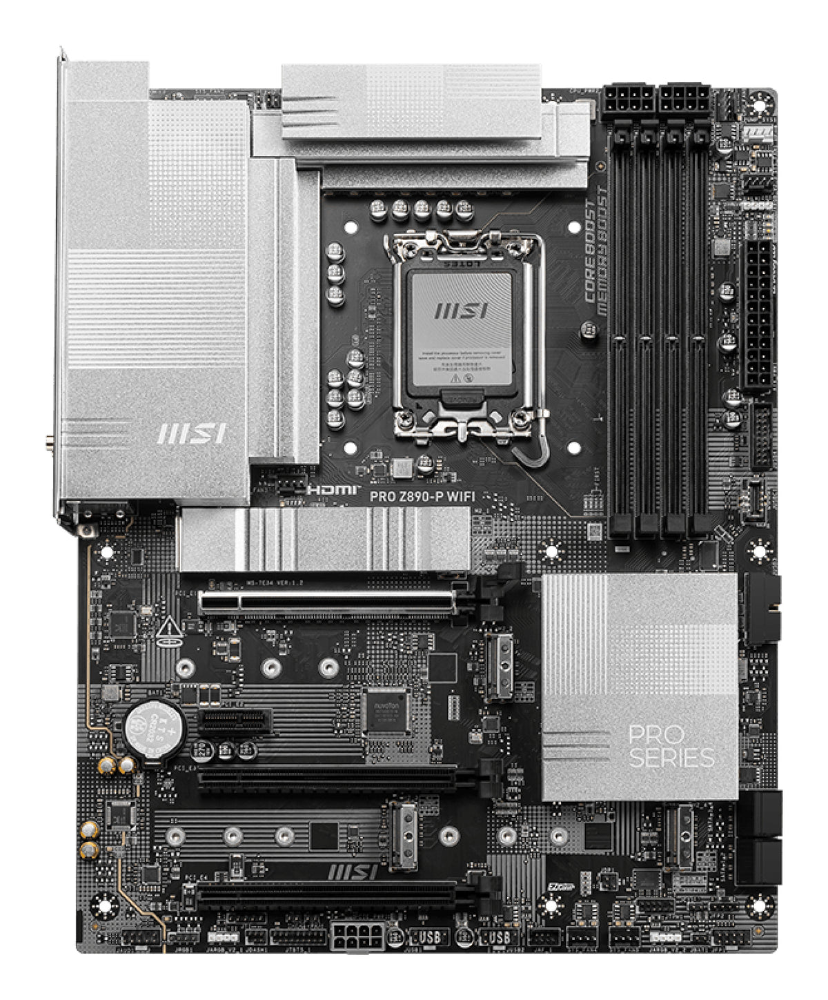 MSI PRO Z890-P WIFI motherboard Intel Z890 LGA 1851 (Socket V1) ATX - Z890PWIFI