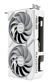 ASUS Dual -RX9060XT-16G-WHITE AMD Radeon RX 9060 XT 16 GB GDDR6 - DUAL-RX9060XT-16G-WHITE