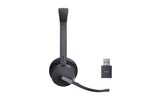 Yealink WH64 Hybrid Dual Teams Headset Wireless Head-band Office/Call center Micro-USB Bluetooth Black - 1208685