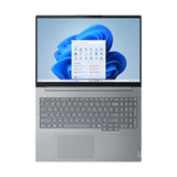 Lenovo ThinkBook 16 G9 IRL Intel Core 5 210H Laptop 40.6 cm (16") Touchscreen WUXGA 16 GB DDR5-SDRAM 512 GB SSD Wi-Fi 6E (802.11ax) Windows 11 Pro Grey - 21US0002US