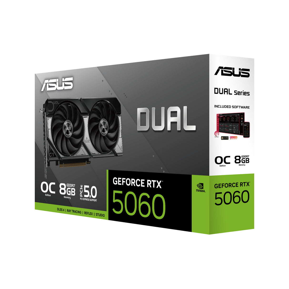 ASUS Dual -RTX5060-O8G NVIDIA GeForce RTX 5060 8 GB GDDR7 - DUAL-RTX5060-O8G ASUS