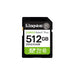 Kingston Technology 512GB SDXC Canvas Select Plus Gen3 150MB/s C10 UHS-I U3 V30 - SDS3/512GB
