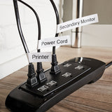 DYMO D1 High-Performance Flexible Nylon Labels | Authentic | 19 mm x 3.5 m Roll | Black Print on White | Self-Adhesive Labels for LabelManager Label Printers | Authentic - S0718040 DYMO