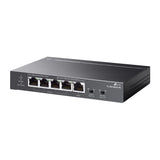TP-Link TL-SG1005P-PD network switch Gigabit Ethernet (10/100/1000) Power over Ethernet (PoE) Black - TL-SG1005P-PD - eCommerce Business Prime
