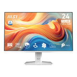 MSI Pro MP243W E14 computer monitor 60.5 cm (23.8") 1920 x 1080 pixels Full HD LCD White - PROMP243WE14