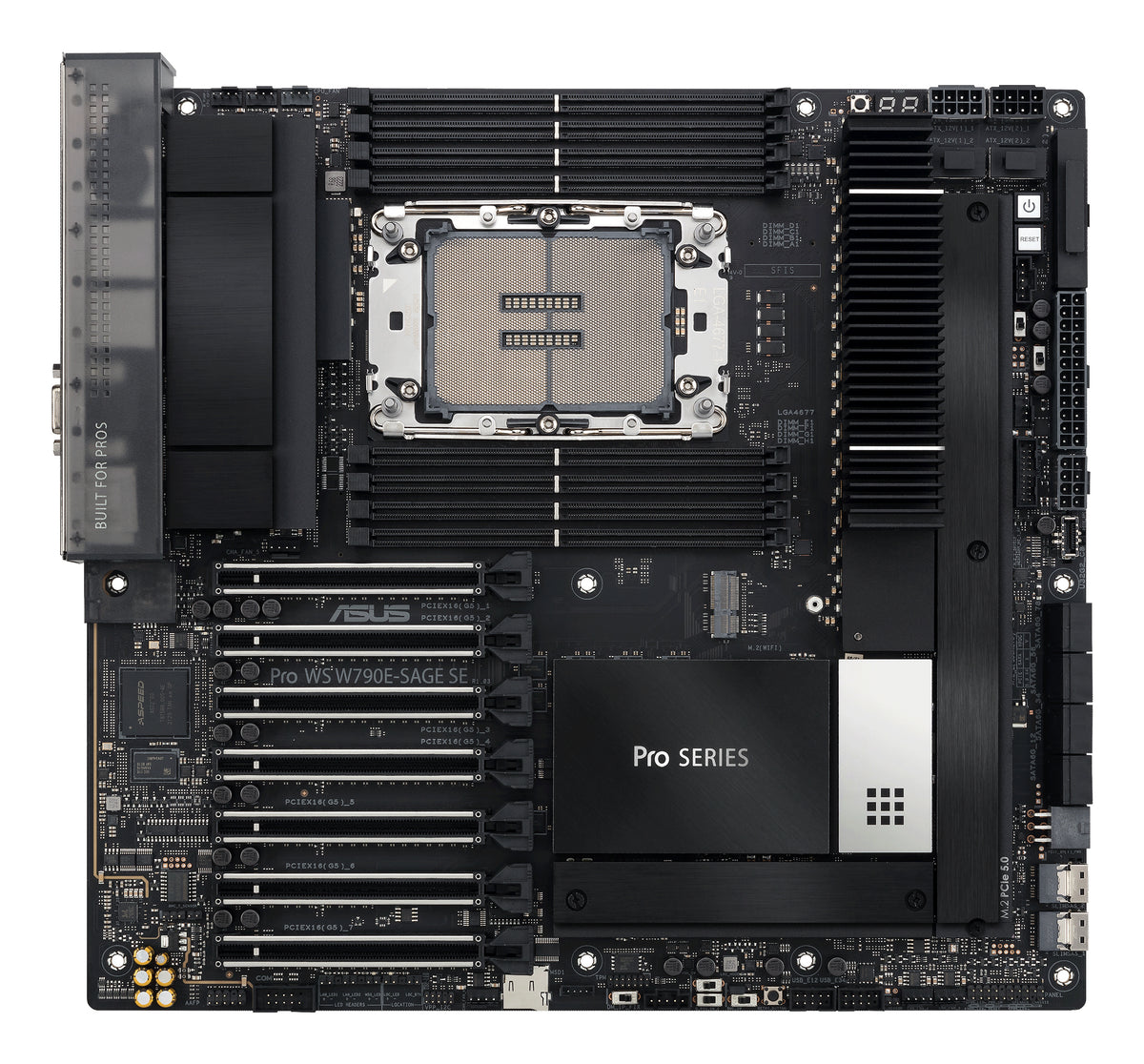 ASUS PRO WS W790E-SAGE SE Intel W790 LGA 4677 (Socket E) EEB - PROWSW790E-SAGESE