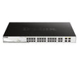 D-Link 28-Port Gigabit PoE Smart Managed Switch including 4 Combo Ports - DGS-1210-28P D-LINK
