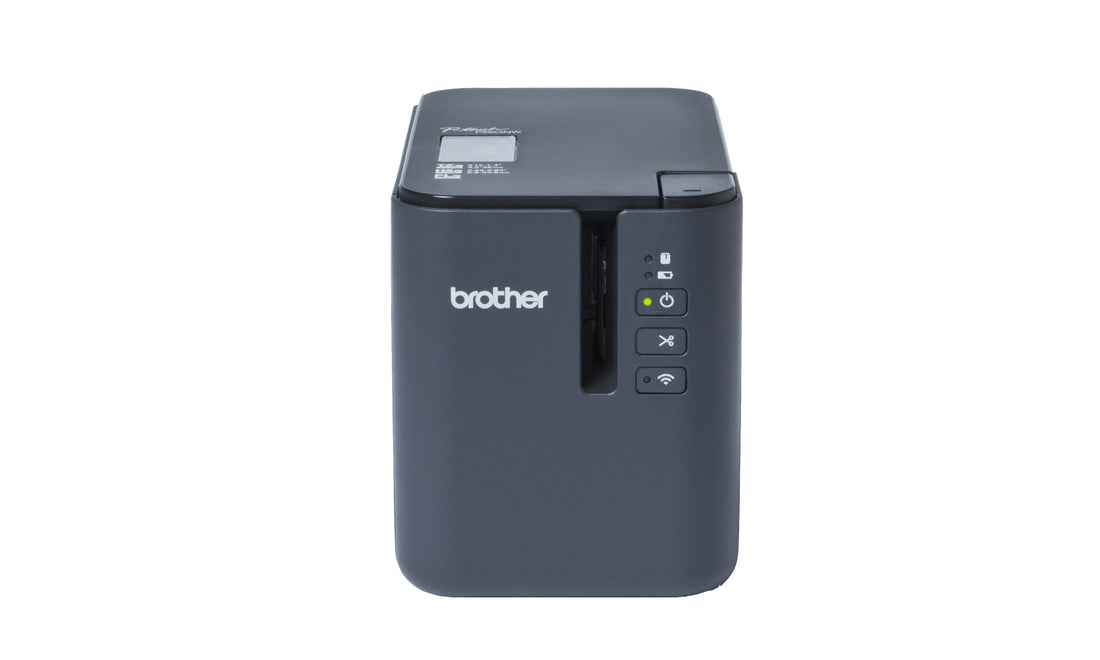 Brother PTP950NW (M5) Wireless Network Desktop Laminated Label Printer W/Dual Cutter & PC/Mobile-Connectivity (360dpi) (36mm Max Tape Size) (Includes AC Adapter) (WLAN/LAN/USB/Host-USB/Ser) (2 Yr Stan - PTP950NW