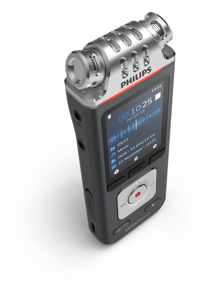 Philips VoiceTracer Black, Grey - DVT6115