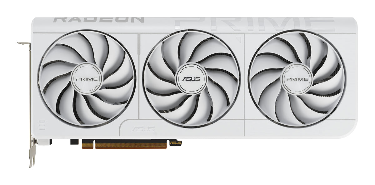 ASUS Prime -RX9070XT-O16G-WHITE AMD Radeon RX 9070 XT 16 GB GDDR6 - PRIME-RX9070XT-O16G-WHITE