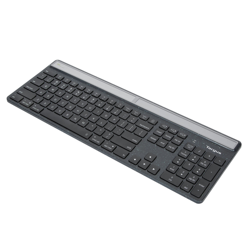 Targus Energy Harvesting EcoSmart keyboard Office Bluetooth Black - AKB868US