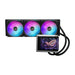 ASUS ROG RYUO IV 360 ARGB Processor All-in-one liquid cooler 12 cm Black - ROG RYUO IV 360 ARGB