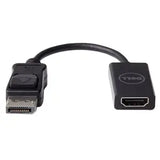DELL DELL DANAUBC087 video cable adapter 0.2 m DisplayPort HDMI Black - DANAUBC087