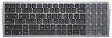DELL DELL KB740 keyboard Office RF Wireless + Bluetooth QWERTY English Grey, Black