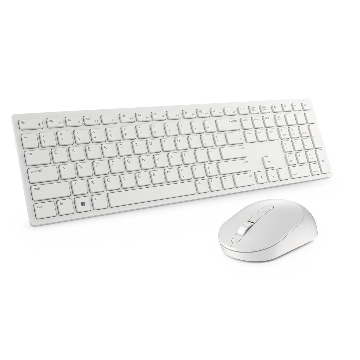 DELL DELL KM5221W-WH keyboard Mouse included Office RF Wireless QWERTY US English White
