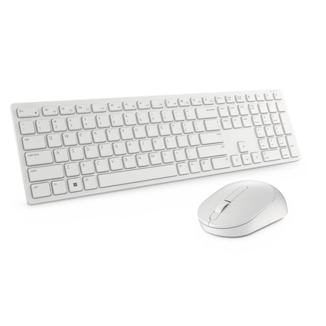 DELL DELL KM5221W-WH keyboard Mouse included Office RF Wireless QWERTY US English White